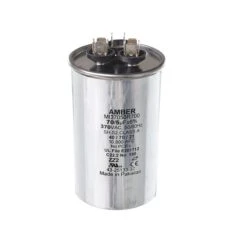 Round Run Capacitor 70/5Mfd, 370V