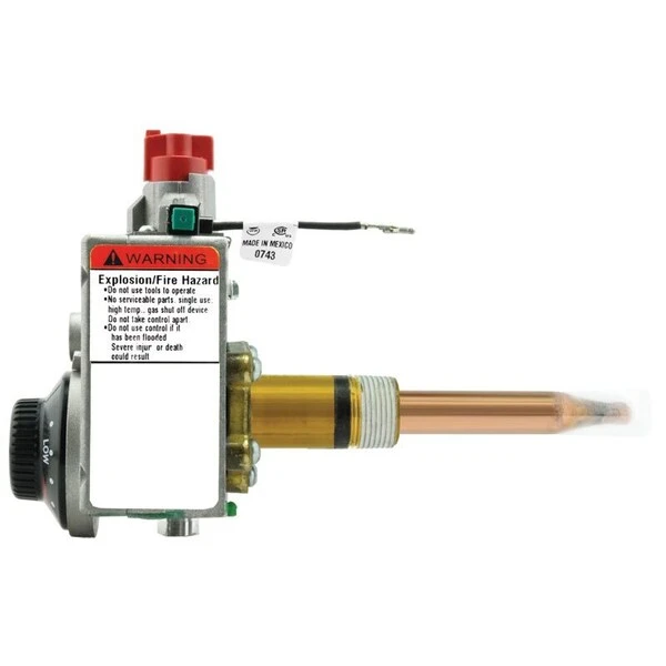 Nat 1/2" Gas Valve 9"Wc, LP, 9" WC, 1/2" Inlet Size - Image 4