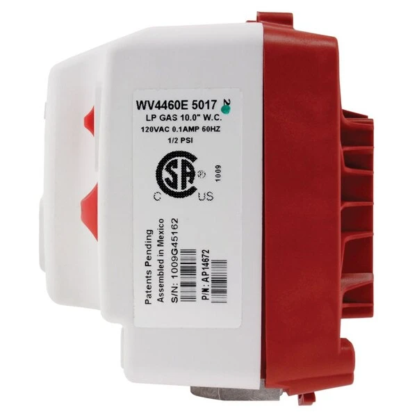 Lp Gas Valve 120V, 10"Wc, LP, 120V, 10" WC, 1/2" Inlet Size - Image 2