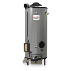 Natural Gas Commercial Gas Water Heater, 100 Gal., 120V AC