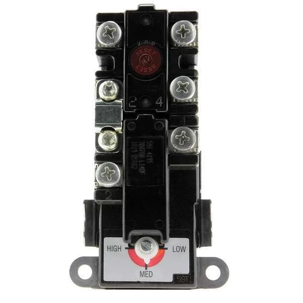 Thermostat Control, Upper Temperature
