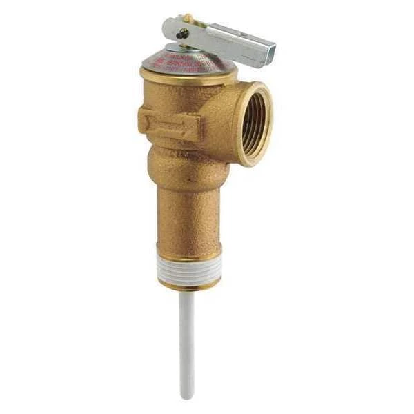 Temperature And Pressure Valve, 6-1/4" L